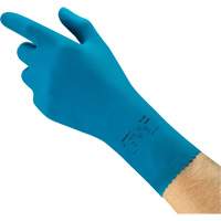 Gants r&eacute;sistants aux produits chimiques AlphaTec 88-356 pour l'industrie alimentaire, Taille 7, 12" lo, Latex de caoutchouc, 17 mils NTL Industrial