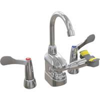 Swing-Activated Faucet/Eyewash with Wristblade Faucet Valves, Sink Mount Installation SHB554 | NTL Industrial
