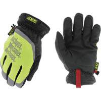 Coldwork Hi-Viz Fastfit&reg; Winter Work Gloves, Size 8, ASTM ANSI Level A5 NTL Industrial
