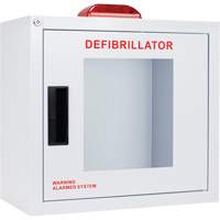 Standard Large AED Cabinet with Alarm & Strobe, Zoll AED Plus<sup>®</sup>/Zoll AED 3™/Cardio-Science/Physio-Control For, Non-Medical SHC002 | NTL Industrial