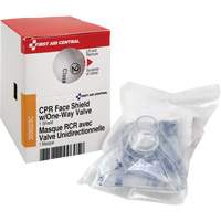 SmartCompliance<sup>®</sup> Refill CPR Faceshield with One-Way Valve, Single Use Faceshield, Class 2 SHC034 | NTL Industrial