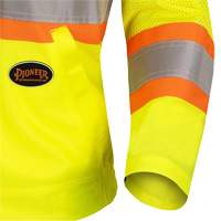 5999JW Women's Traffic Safety Jacket, Polyester, High Visibility Lime-Yellow, X-Small NTL Industrial