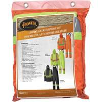 5598 Lightweight Waterproof Rain Suit, Polyester/PVC, Small, High Visibility Orange NTL Industrial