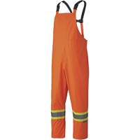 5608 210D Waterproof Rain Suit, Polyester/PVC, Small, High Visibility Orange NTL Industrial
