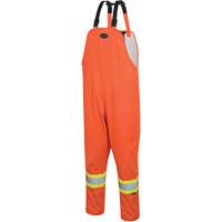 5627 Salopettes The Rock 300D, Polyester, Petit, Orange haute visibilit&eacute; NTL Industrial