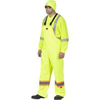 5629 Salopettes The Rock 300D, Polyester, Petit, Jaune lime haute visibilit&eacute; NTL Industrial