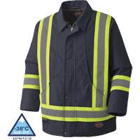 5535A Quilted Duck Parka, Navy Blue, Small NTL Industrial