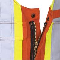 7712 FR-Tech&reg; Flame-Resistant Overalls, Small, High Visibility Orange NTL Industrial