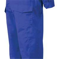 7706T FR-Tech&reg; Flame-Resistant Coverall with Leg Zippers, Size 40 (Tall), Royal Blue, 9.7 cal/cm² NTL Industrial