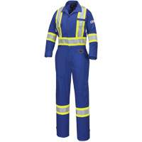 7704W FR-Tech&reg; Women's FR/Arc-Rated Coveralls, Size X-Small, Royal Blue, 10 cal/cm² NTL Industrial