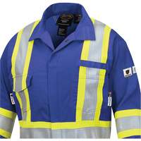 7704W FR-Tech&reg; Women's FR/Arc-Rated Coveralls, Size X-Small, Royal Blue, 10 cal/cm² NTL Industrial