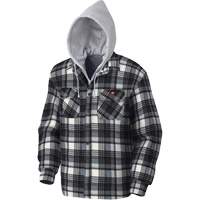 415BG Quilted Hooded Shirt, Men's, X-Small, Multi-Colour NTL Industrial
