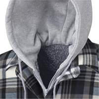 415BG Quilted Hooded Shirt, Men's, X-Small, Multi-Colour NTL Industrial