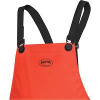 576P FR Safety Bib Pants, Small, High Visibility Orange NTL Industrial