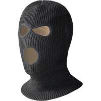 5560A Cagoule doubl&eacute;e &agrave; trois trous, Noir NTL Industrial