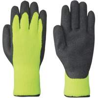 5322 High-Visibility Seamless Knit Gloves, Medium, Latex Coating NTL Industrial