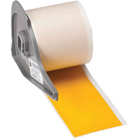 All-Weather Permanent Adhesive Label Tape, Vinyl, Yellow, 2" Width NTL Industrial