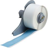 All-Weather Permanent Adhesive Label Tape, Vinyl, Blue, 1" Width NTL Industrial