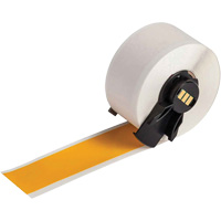 Multi-Purpose Label Tape, Vinyl, Yellow, 1" Width NTL Industrial