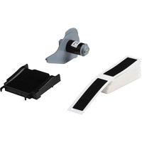 &eacute;tiquettes sur&eacute;lev&eacute;s pour panneaux, Polyester, 1" lo x 4" h, Noir NTL Industrial