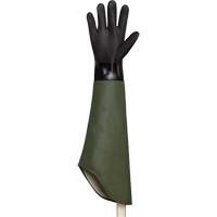 Gants r&eacute;sistants aux produits chimiques Chemstop, PVC, Doublure en Ouat&eacute;e NTL Industrial