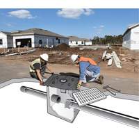 High Capacity Ultra-Drain Guard&reg; Catch Basin Insert, Oil & Sediment, 60" L x 60" W NTL Industrial