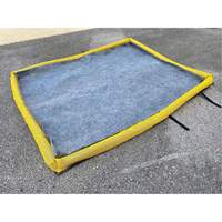 Petit tampon Ultra-Filter, Capacit&eacute; 0,8 gal. US, 2,5' la x 2' lo x 3" h, Paroi en mousse NTL Industrial