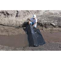 Black Ultra-Silt Dike&reg;, 7' L x 5' W NTL Industrial