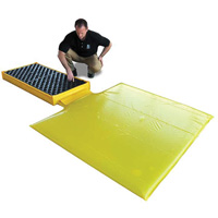 Ultra-Spill Deck flexible, &agrave; vessie, 2 barils, Capacit&eacute; de d&eacute;versement 88 gal. US, 48" x 27" x 5" NTL Industrial