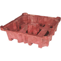 Bassin de retenue UltraSpill King (seulement), 51" lo x 51" la, 85 gal. US Capacit&eacute; NTL Industrial