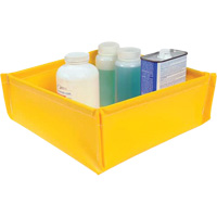 Flexible Ultra-Utility Tray&reg;, 12" L x 12" W x 4.8" H, 1.5 US Gal. Spill Capacity NTL Industrial