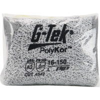 Gants r&eacute;sistants aux coupures G-Tek en tricot sans couture, Taille T-petit, Calibre 13, Rev&ecirc;tement Polyur&eacute;thane, Enveloppe en PolyKor, ASTM ANSI niveau A2/EN 388 niveau B NTL Industrial
