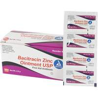 Efcom Limited Bacitracin Zinc First Aid Packets, Ointment, Antibiotic NTL Industrial