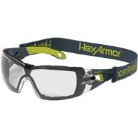 MX200G TruShield&reg;S Wraparound Safety Glasses, Clear Lens, Anti-Fog/Anti-Scratch, ANSI Z87+/Meets/Exceeds CSA Z94.3 NTL Industrial