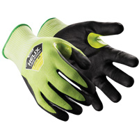 Gants r&eacute;sistants aux coupures Helix 3062, 6/T-petit, Calibre 18, Rev&ecirc;tement Mousse de nitrile, ASTM ANSI niveau A9 NTL Industrial