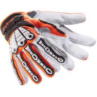 Chrome SLT&reg; Oasis 4073 Impact Gloves, 6/X-Small, Goatskin Palm, Hook & Loop Cuff NTL Industrial