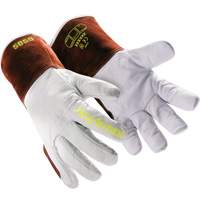 Gants de soudage HeatArmor 5058, Cuir fleur de ch&egrave;vre, Taille Petit/7 NTL Industrial