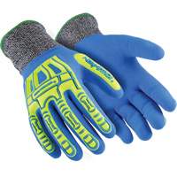 Gants r&eacute;sistants aux coupures Rig Lizard Fluid 7102, 2T-petit/5, Calibre 13, Rev&ecirc;tement Nitrile, ASTM ANSI niveau A4 NTL Industrial