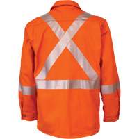 Ultrasoft<sup>®</sup> Flame Resistant Deluxe Segmented Striped Work Shirt SHG721 | NTL Industrial