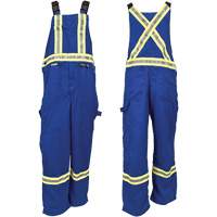 Westex<sup>®</sup> DH Antistatic Flame Resistant Bib Pants, Small, Royal Blue SHG745 | NTL Industrial