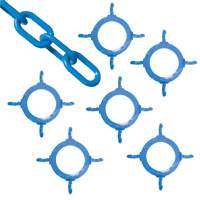 Ensemble de connecteurs de chaîne pour cônes, Bleu SHG974 | NTL Industrial