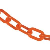 Heavy-Duty Plastic Safety Chain, Orange SHH015 | NTL Industrial