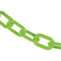 Heavy-Duty Plastic Safety Chain, Green SHH019 | NTL Industrial