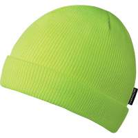 5567A Tuque, Doublure en Acrylique, Taille unique, Jaune lime haute visibilit&eacute; NTL Industrial