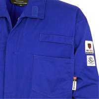 7779T FR-Tech&reg; 88/12 Arc Rated Flame Resistant Coveralls, Size 40 (Tall), Royal Blue, 10 cal/cm² NTL Industrial
