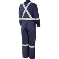 4481T Flash-Gard&reg; FR/Arc Rated Welding Coveralls, 56 (Tall), Navy Blue NTL Industrial