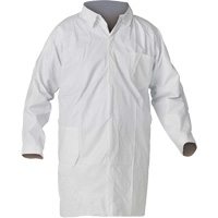 KleenGuard A40 Lab Coat, Medium, White NTL Industrial