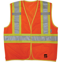 Open Road<sup>®</sup> “BTE” Vest, High Visibility Orange, Medium/Small, CSA Z96 Class 2 - Level 2 SHI570 | NTL Industrial