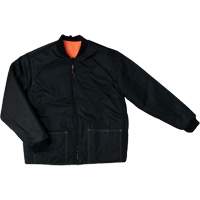 Ripstop 4-in-1 Safety Jacket, Polyester, High Visibility Orange, X-Small NTL Industrial