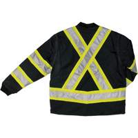 Ripstop 4-in-1 Safety Jacket, Polyester, Black, X-Small SHI851 | NTL Industrial